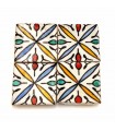 Azulejo Andalusí - Zellige Mosaico Nazari - Multicolor - 5x5 cm - Artesanal - Modelo 90