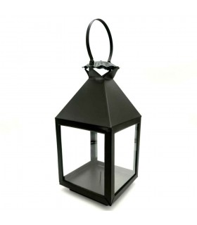 Square Forge Lantern - Superior Quality - Large Public Handle