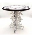 Arabic Wood Side Table - Laser Cut - Arabic Decoration - Khalaf Model