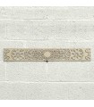 Celosía Madera Blanco Hueso - Cenefa - Zócalos - Decoración Oriental - Corte Láser - Modelo Esplendor - 85 x 12 cm