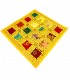 Coussin 40cm chemins lumineux de différentes couleurs - nouveauté - coton-