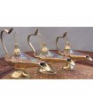 Lampada a petrolio Genie Aladdin bronzo - 3 dimensioni - 3 colori - novità