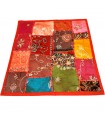 Pathwork Cushion Cover - Cotton - Hindu Decoration - Model KATAA