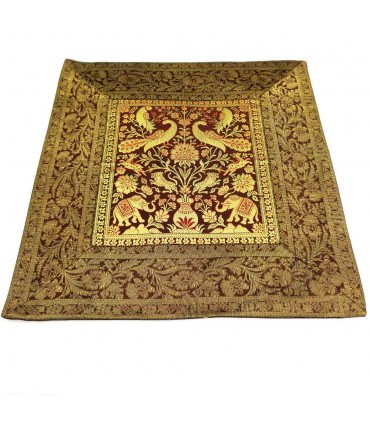 Sacré soie Animaux Coussin 45cm-Oriental Pied-Design