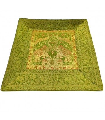 Cojín Seda Animales Sagrados 45cm-Varios Colores-Diseño Oriental