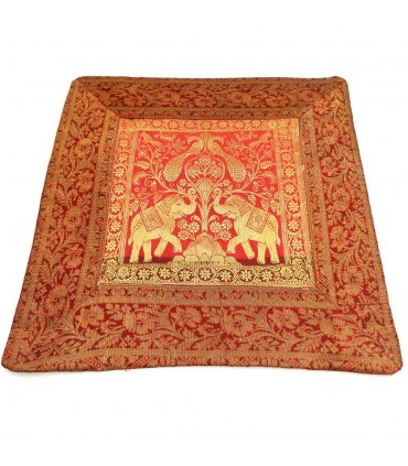 Cojín Seda Animales Sagrados 45cm-Varios Colores-Diseño Oriental