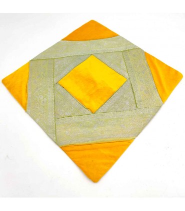 Fino tecido e veludo - almofada projeto 40 cm - várias cores - árabe