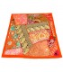 Pathwork Cushion Cover - Sari Cutouts - Indian Crafts - Jaudein Model 40x40cm