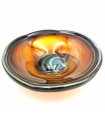 Syrian Handcrafted Murano Glass Decorative Fruit Bowl - Multipurpose Gloss Finish Fawakih Model