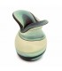 Syrische handgefertigte dekorative Vase aus Muranoglas – Mehrzweckmattes Finish Modell 49