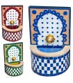 Colori mini mosaico - installazione - - fonte di 32 cm