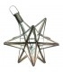 Lámpara Techo Colgar Estrella Andalusí  - Color Transparente - Artesanía Marroquí - Modelo Estrella Nujum