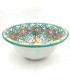 Lavabo Árabe Cerámica 40cm - Artesanía Fez - Pintado a Mano - Modelo Alwanis