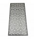 Cuadro Decorativo Celosía Árabe Madera - Decoración Oriental - Corte Láser - Modelo Warda - 60 x 30 cm