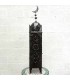 Luminária de Piso Jardim ou Terraço - Decoração Árabe Andaluza - Artesanato Marroquino - Modelo Minara Luna