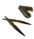 Lettre artisan crocodile ouvre-porte - bois d'ébène - nouveauté