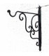 Schmiedeeiserne Haken für Lampen und Faroles-Gancho-Coat Hanger Handwerk
