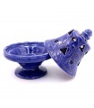 Censer Incense Grain/Cones - Various Colors - Enameled Ceramic Burner - Sharayitein Model