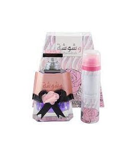 Washwashah Perfume Woman Eau de Perfume 100 ML Lattafa + Scented Deodorant