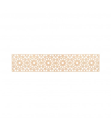 Celosia Arabe Calada - Madera Corte por Laser - Modelo 1 - 9 cm