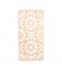 Laser Cut Wood Lattice - 60 x 30cm - Samai Model
