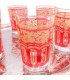 Juego 6 Vasos Te Árabes - Té Moruno Marroqui - Especial Té - Modelo FATH Yadid