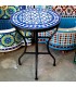 Moroccan Zellige Mosaic Table Fez Andalusí Garden or Terrace - Najma Zarka Model