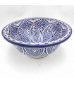 Lavabo Baño Árabe Cerámica - Artesanía Fez - Decoración Marroquí Andalusí - Modelo Loto