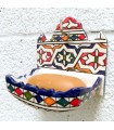 Jabonera Colgante Cerámica Fez - Atesania Marroqui - Modelo QUILADA