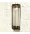 Elongated Crystal Wall Lamp - Andalusian Decoration - Arabic Openwork - TAWILY Model