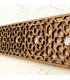 Celosía Árabe DM Corte Láser - Decoración Andalusí - Diseño Arabesk - 80x10cm
