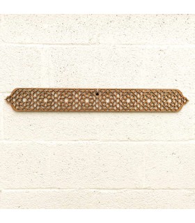 Treillis Arabe DM Découpé au Laser - Décoration Andalouse - Design Arabesk - 80x10cm