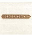 Treillis Arabe DM Découpé au Laser - Décoration Andalouse - Design Arabesk - 80x10cm