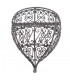 Wandleuchte Arabisches Gitter - DELUXE - Schmiedeeisen - HASIRA Online