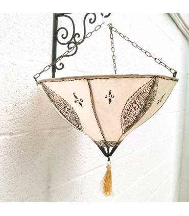Plafón Henna y Forja - Cono - Realizado Artesanalmente - 45 cm