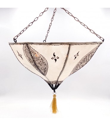Plafón Henna y Forja - Cono - Realizado Artesanalmente - 45 cm