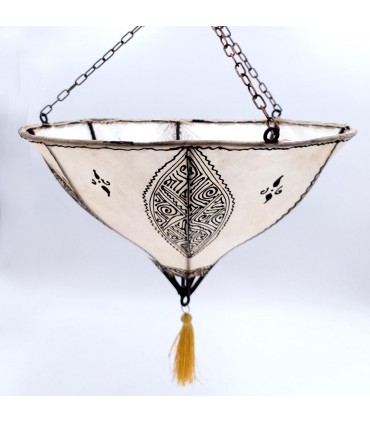 Plafón Henna y Forja - Cono - Realizado Artesanalmente - 45 cm