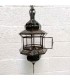 Lampe im marokkanischen andalusischen Stil – transparentes Glas – Handwerkskunst von Fez – Modell Fez el-Jdid