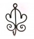 Arab Forge Coat Rack - 1 arms - Moroccan - WAHID Model