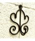 Arab Forge Coat Rack - 1 arms - Moroccan - WAHID Model