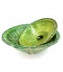 Green Ceramic Basin Tamegroute Moroccan Crafts - Tamegroute Model