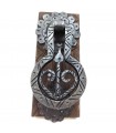 Door Knocker Handle Rustic Ironwork Moroccan Artisan Forge - Old Vintage Style Handle nº2