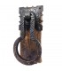 Door Knocker Handle Rustic Ironwork Moroccan Artisan Forge - Old Vintage Style Handle nº5