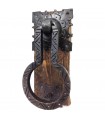 Door Knocker Handle Rustic Ironwork Moroccan Artisan Forge - Old Vintage Style Handle nº5