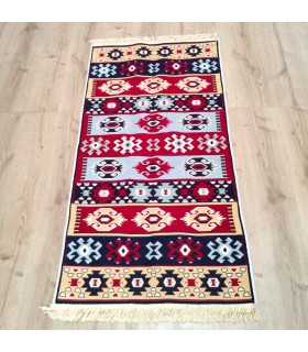 Tapete peru de tapeçaria - decoração otomana do lar - 80 x 150cm - modelo EBAT