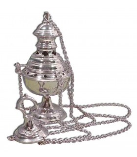 Incensario Botafumeiro Cadena - Bronce o Níquel - 70 cm