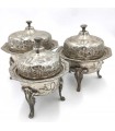 Antique Alpaca Moroccan Alpaca Candy Box Set Vintage Crafts Model Shaibani nº 4