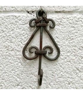 Perchero Colgador Arabe Forja - Decoración Andalusí-Artesania Marroquí - Modelo WAHID Hadid