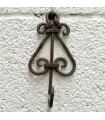 Cabide Árabe Forja - Decoração Andaluza - Artesanato Marroquino - Modelo WAHID Hadid