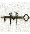 Wrought Iron Key Hanger Moroccan Handicraft Antique Key Style - Mafatihun Model
